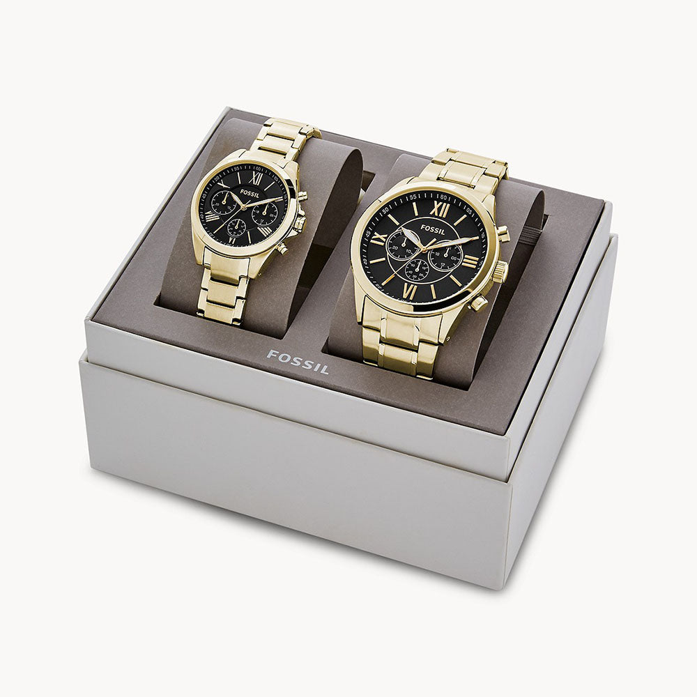 Fossil Couple Set Watches - BQ2400SET