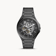 Fossil Evanston Automatic Black Stainless Steel Men's Watch