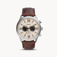 Fossil Flynn Chronograph Brown Leather Men's Watch
