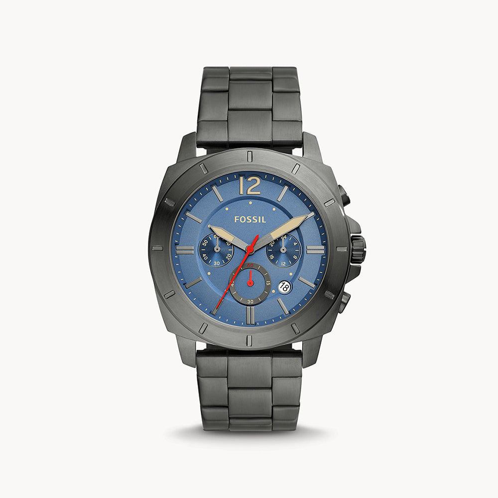 Fossil Privateer Smoke Stainless Steel Men's Watch