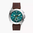 Fossil Privateer Men's Chronograph Brown Leather Watch