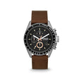 Fossil Decker Chronograph Brown Leather Men's Watch