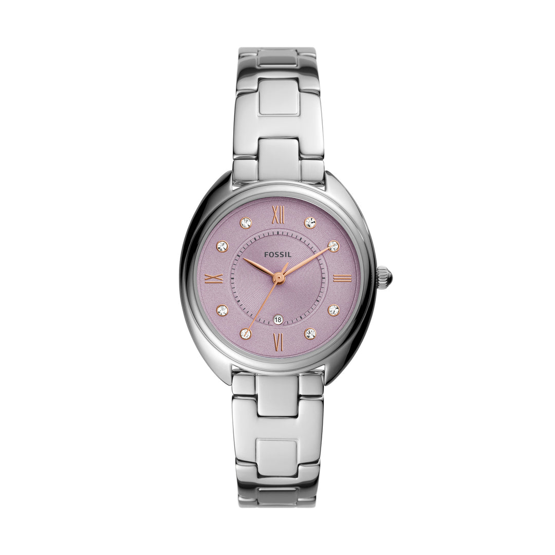 Fossil Analog Women's Watch Stainless Steel Metal Bracelet - ES5103