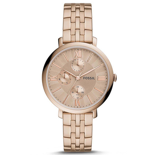 Fossil Analog Women's Watch Stainless Steel Metal Bracelet