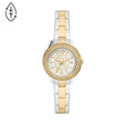 Fossil Stella Three-Hand Date Two-Tone Stainless Steel Women's Watch