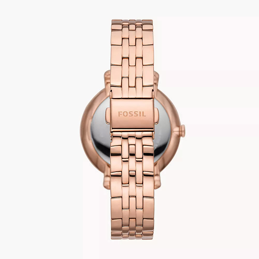 Fossil Jacqueline Rose Gold Stainless Steel Women's Watch