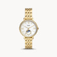 Fossil Jacqueline Sun Moon Multifunction Gold-Tone Stainless Steel Women's Watch