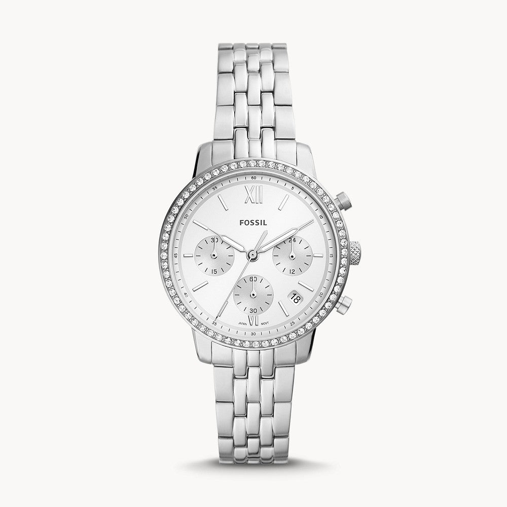 Fossil Neutra Chronograph Stainless Steel Women's Watch - ES5217 – The ...