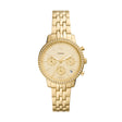 Fossil Neutra Chronograph Gold Tone Stainless Steel Women's Watch