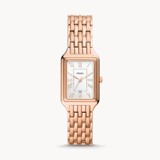 Fossil Raquel Rose Gold Stainless Steel Women's Watch