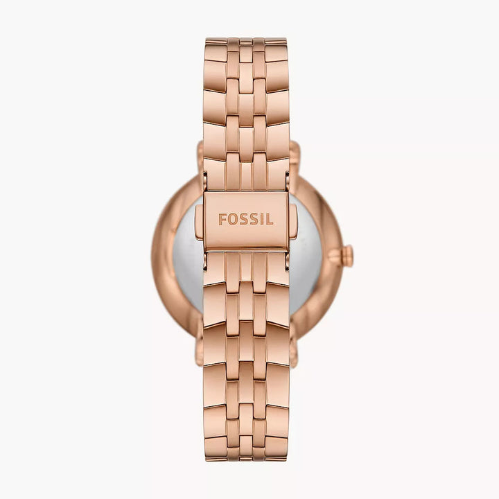 Fossil Jacqueline Women's Stainless Steel Rose Gold Watch