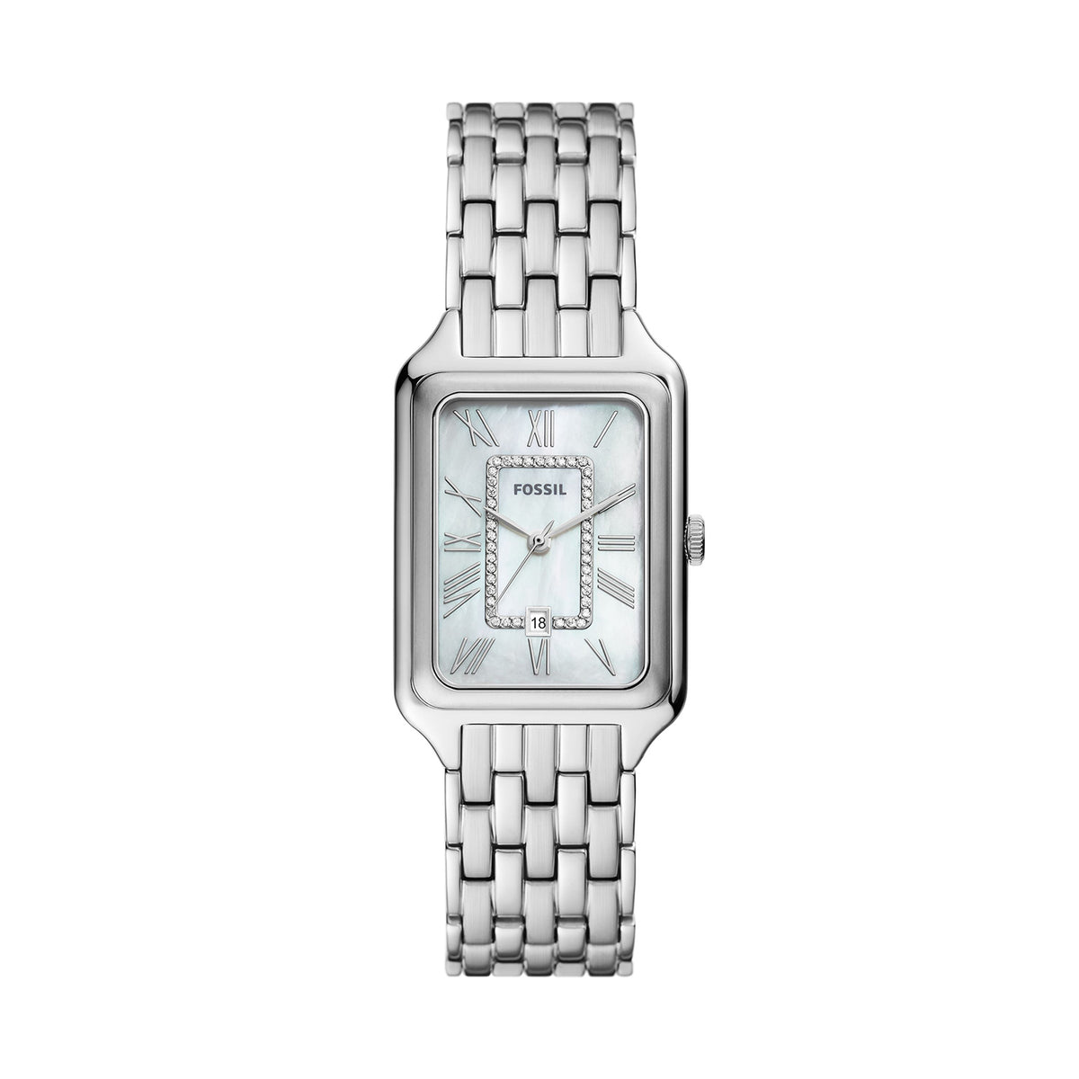 Fossil Women's Raquel Three-Hand Date Stainless Steel Watch