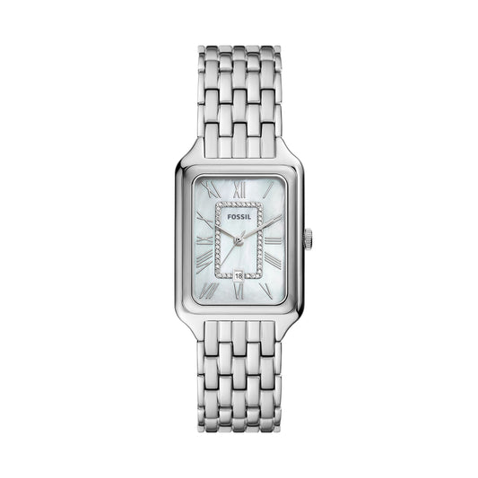 Fossil Women's Raquel Three-Hand Date Stainless Steel Watch