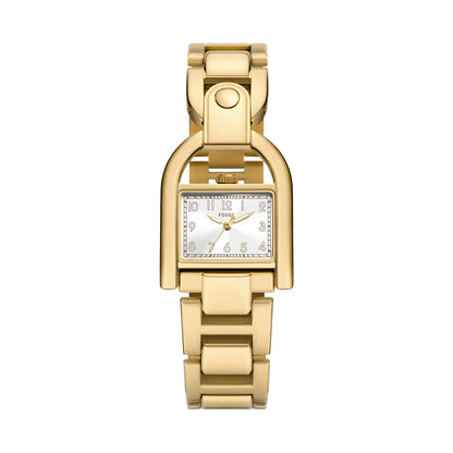 Fossil Harwell Three-Hand Gold-Tone Stainless Steel Watch