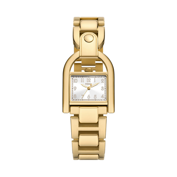 Fossil Harwell Three-Hand Gold-Tone Stainless Steel Watch