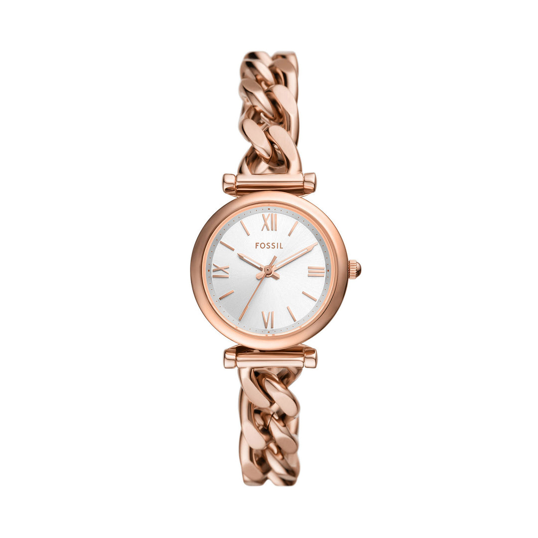Fossil Carlie Rose Gold Stainless Steel Women's Watch