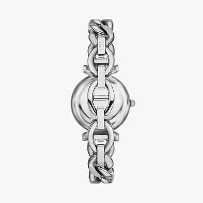 Fossil Carlie Silver Stainless Steel Women's Watch - ES5331