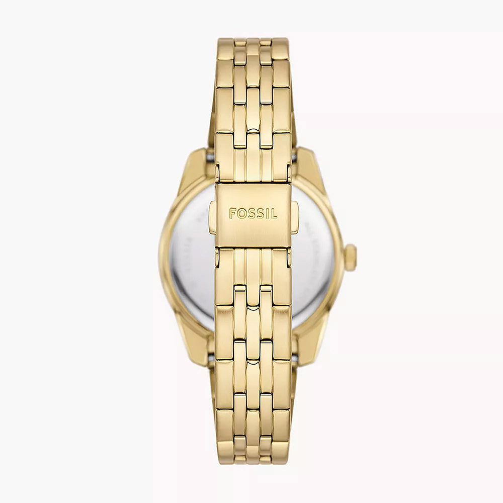 Fossil Scarlette Gold Stainless Steel Women's Watch