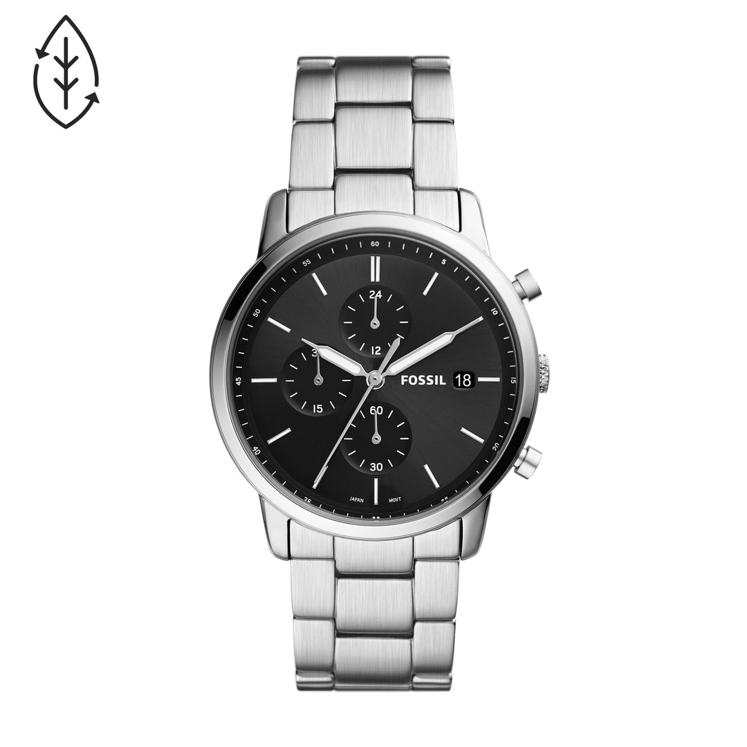 Fossil Analog Men's Watch Stainless Steel Bracelet - FS5847