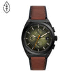 Fossil Everett Chronograph Luggage Eco Leather Men's Watch