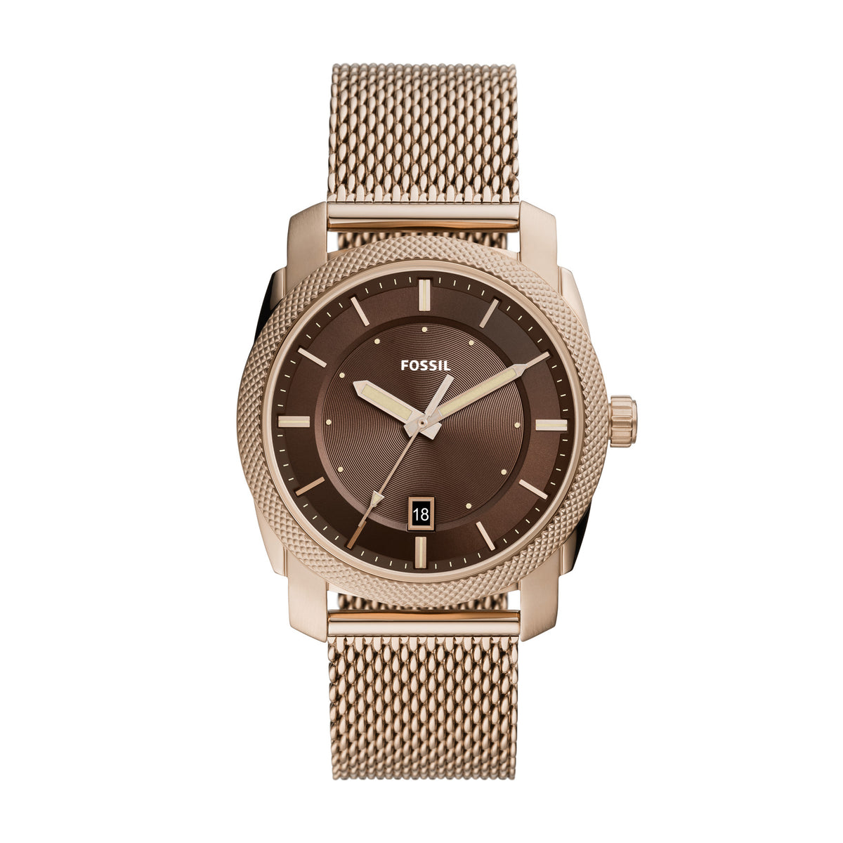 Fossil Analog Men's Watch Stainless Steel Bracelet