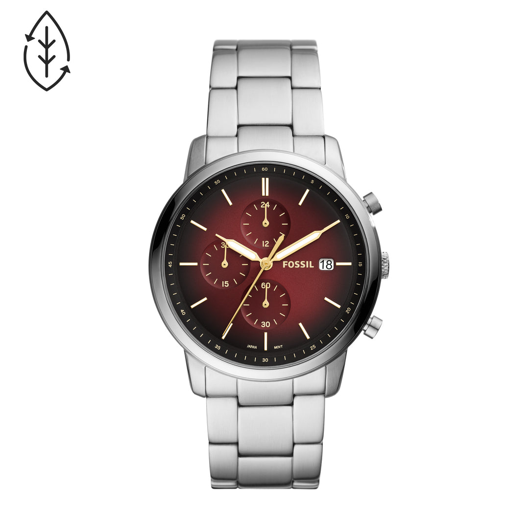 Fossil Analog Men's Watch Stainless Steel Bracelet - FS5887