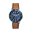 Fossil Chronograph Tan Eco Leather Men's Watch - FS5914