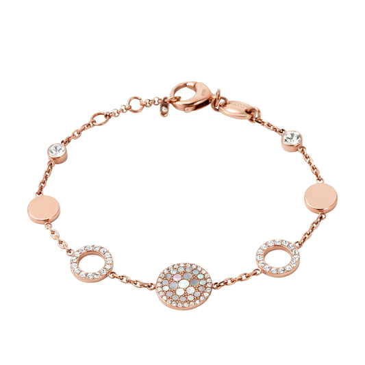 Fossil Bracelet Pink Mother of Pearl  - JF01739791