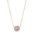 Fossil Necklace Pink Mother of Pearl  - JF01740791