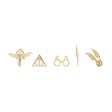 Limited Edition Harry POTTER<sup>®</sup> Gold-Tone Stainless Steel Stud Earrings