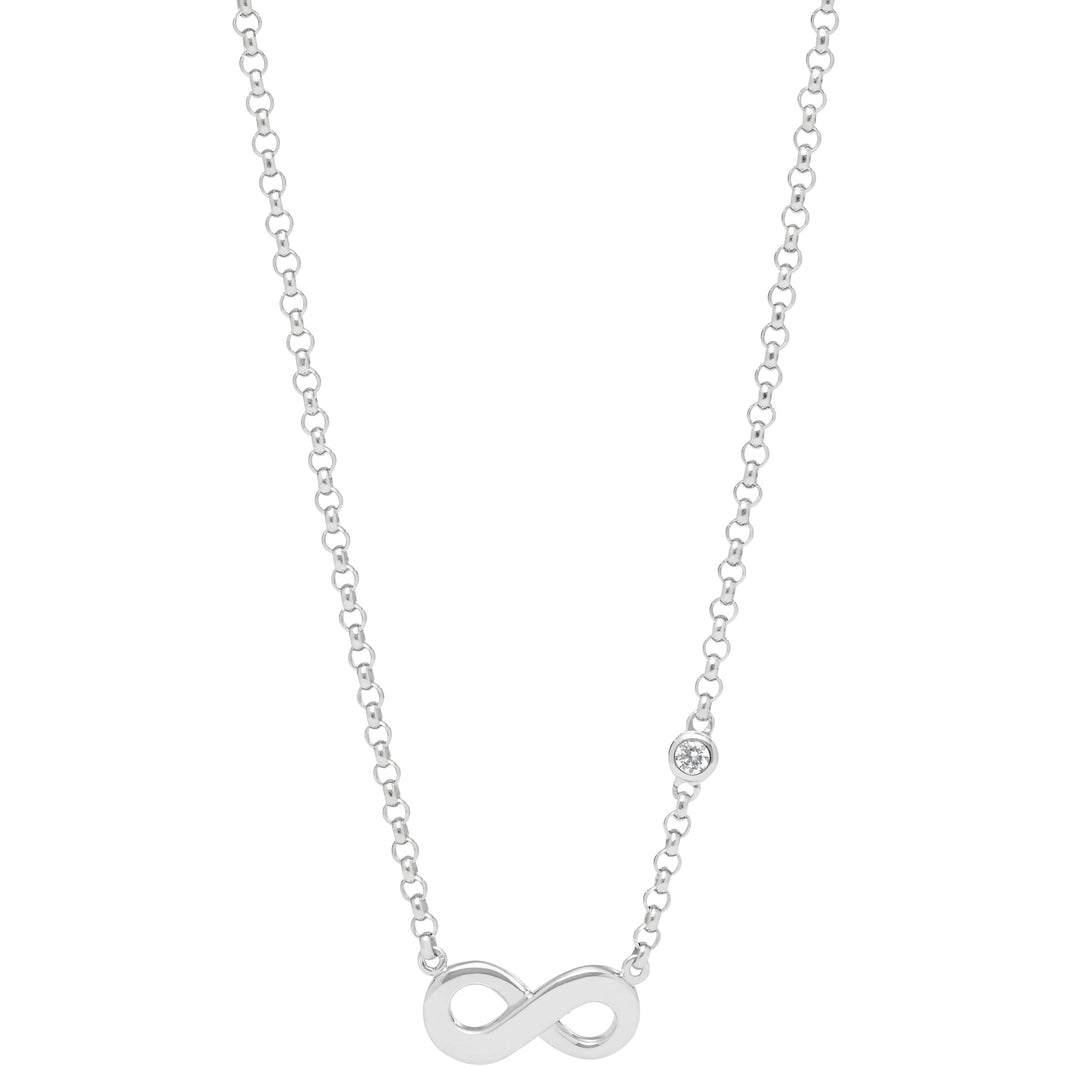 Fossil Necklace Infinite Love  - JFS00394040