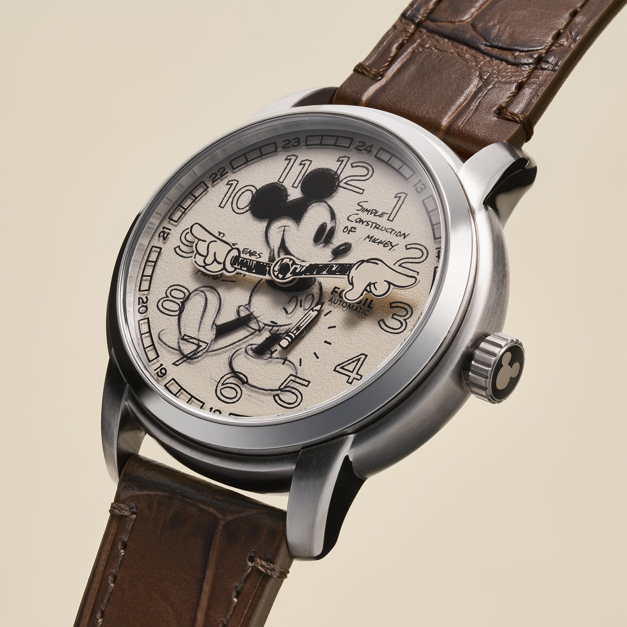 DISNEY X FOSSIL LIMITED EDITION SKETCH DISNEY MICKEY MOUSE WATCH