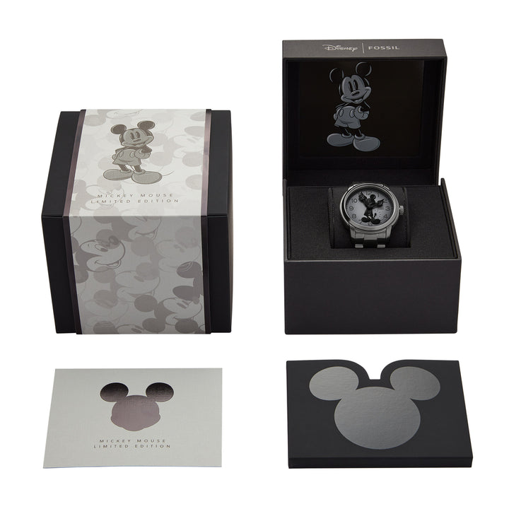 DISNEY X FOSSIL LIMITED EDITION SHADOW DISNEY MICKEY MOUSE WATCH