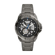 Fossil Bronson Automatic Smoke Stainless Steel Men's Watch