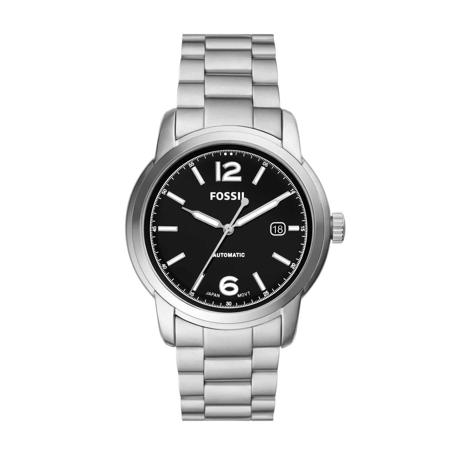 Me3253 Fossil Heritage Automatic Stainless Steel Men's Watch – The Watch House