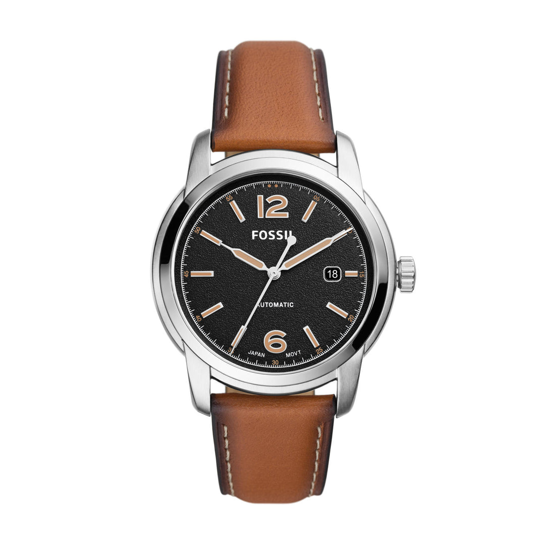 Fossil Heritage Automatic Luggage Leather Men's Watch - ME3233