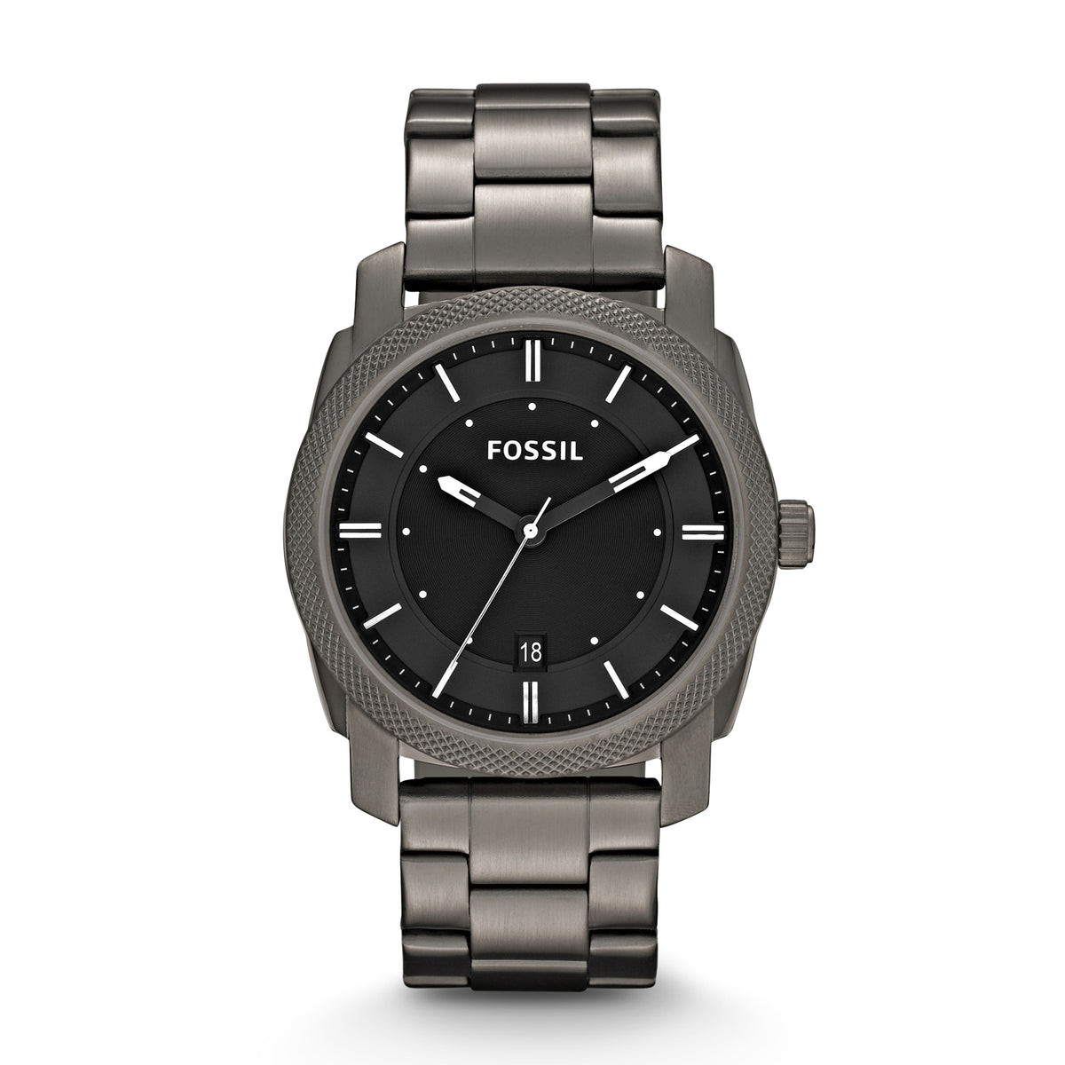 Fossil Analog Men's Watch Stainless Steel Metal Bracelet