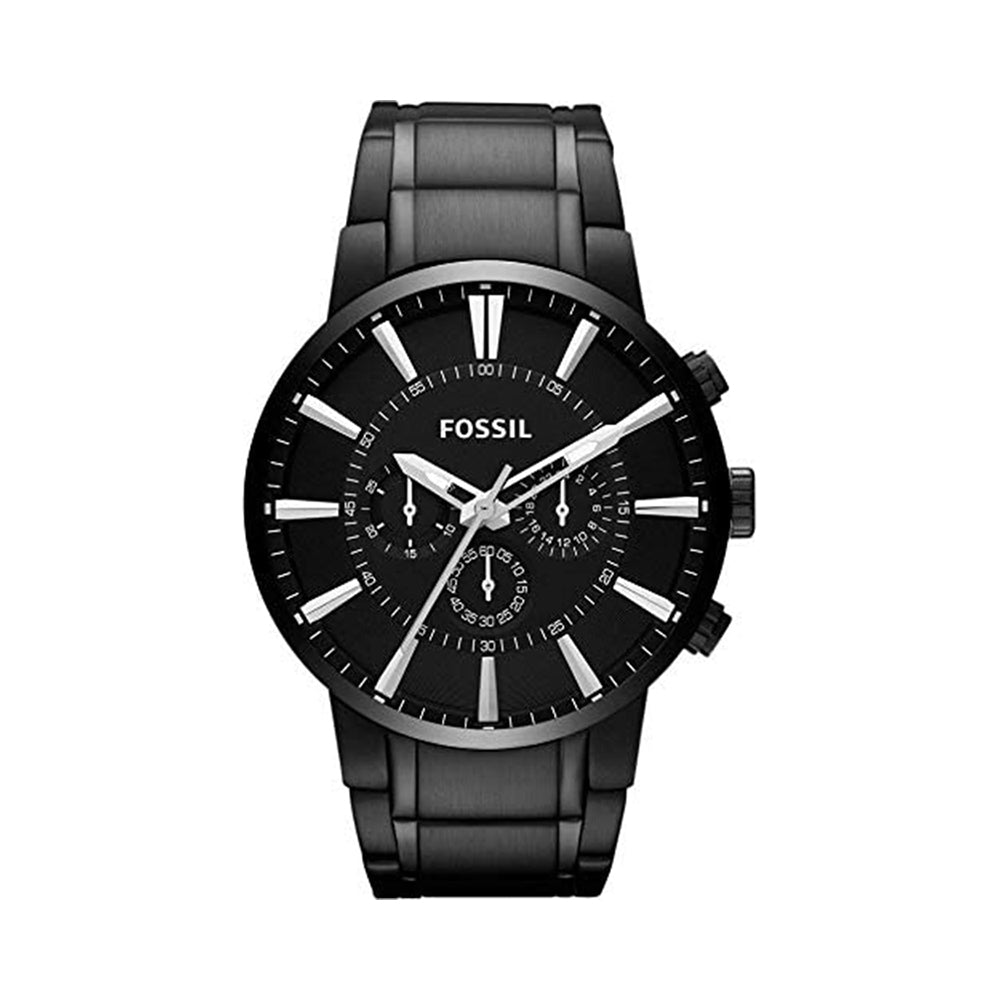 Fossil Lg Rd Blk Blk Brc - FS4778