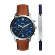 Fossil Neutra Fashion Quartz Men's Watch - FS5708SET