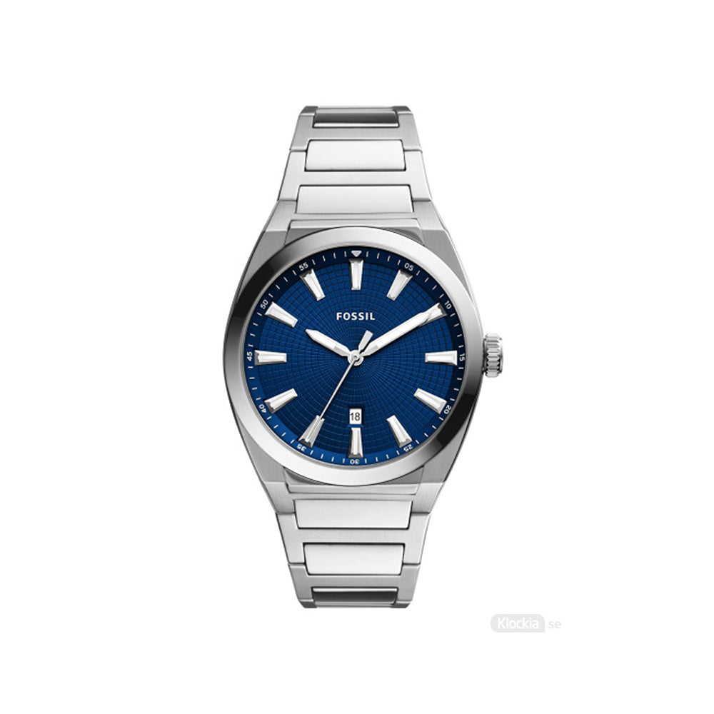 Fossil Analog Men's Watch Stainless Steel Metal Bracelet