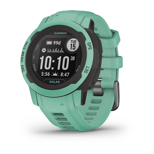 Garmin Instinct 2S Solar Neo Tropic Silicone Band Full Display Watch