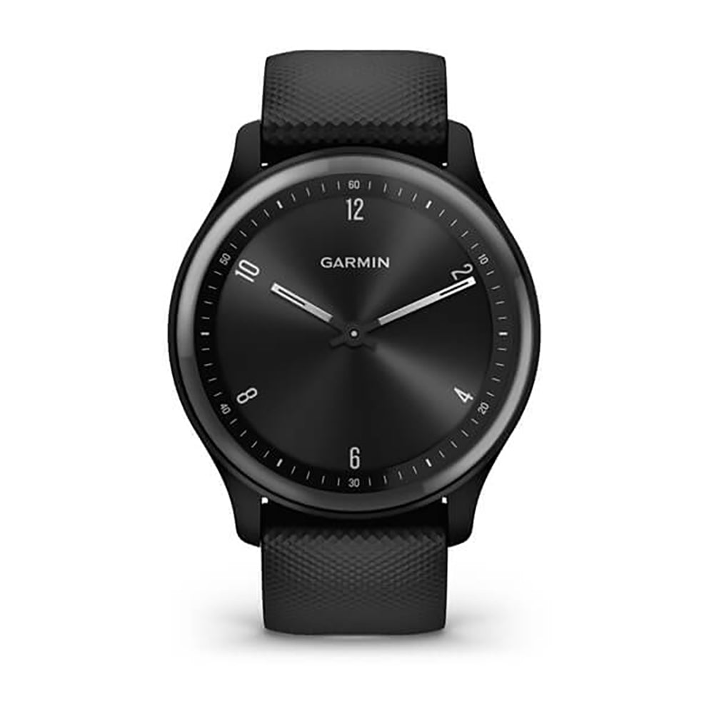 Garmin Vivomove Sport Black Silicone Band Full Display Watch