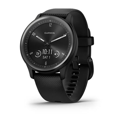 Garmin Vivomove Sport Black Silicone Band Full Display Watch