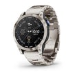 ساعة Garmin D2 Mach 1 Aviator ذات السوار التيتانيوم بفتحات تهوية وشاشة كاملة