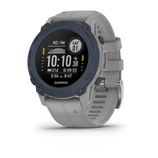 Garmin Descent G1 Powder Grey Silicone Band Full Display Watch