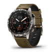 ساعة Garmin Marq Adventurer من الجيل الثاني بحزام بني، ساعة عصرية متعددة المهام