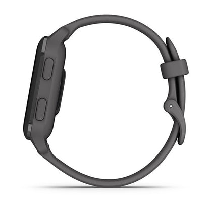 Garmin Venu Sq2 Slate Aluminium Bezel Grey Case Silicone Strap Full Display Watch