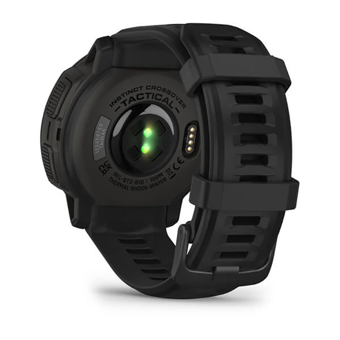 Garmin Instinct Crossover Solar Black Tactical Edition Full Display Dial Watch - 010-02730-00