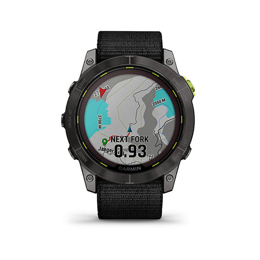Garmin Enduro 2 Sapphire Carbon Gray DLC Titanium Black Ultrafit Band Full Display Watch