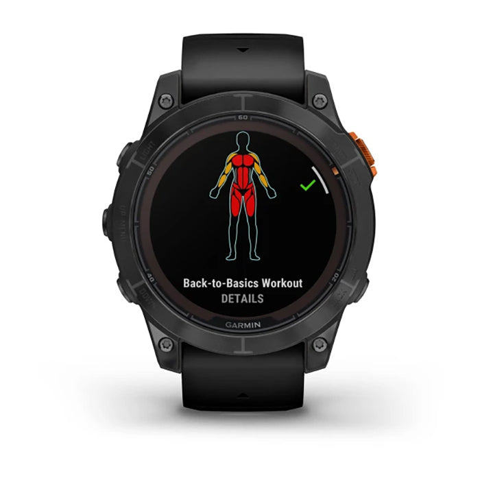 Garmin Fenix 7 Prosolar Edition Slate Gray Black Full Display Dial Watch